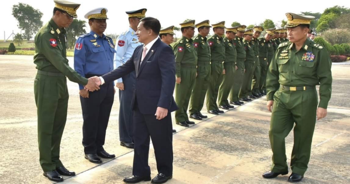 အကြမ်းဖက် မင်းအောင်လှိုင် ယနေ့ နံနက်ပိုင်း MAI အထူးလေယာဉ်ဖြင့် တရုတ်နိုင်ငံ၊ ကူမင်းမြို့သို့ ထွက်ခွာ၊ မဲခေါင်အစည်းအဝေးတက်ရောက်ပြီး ချောင်ချင်းနှင့် ရှန်ကျန်းမြို့များသို့ လည်ပတ်မည်